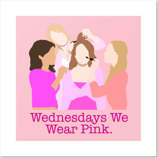 Mean Girls- Wednesdays We Wear Pink Posters and Art